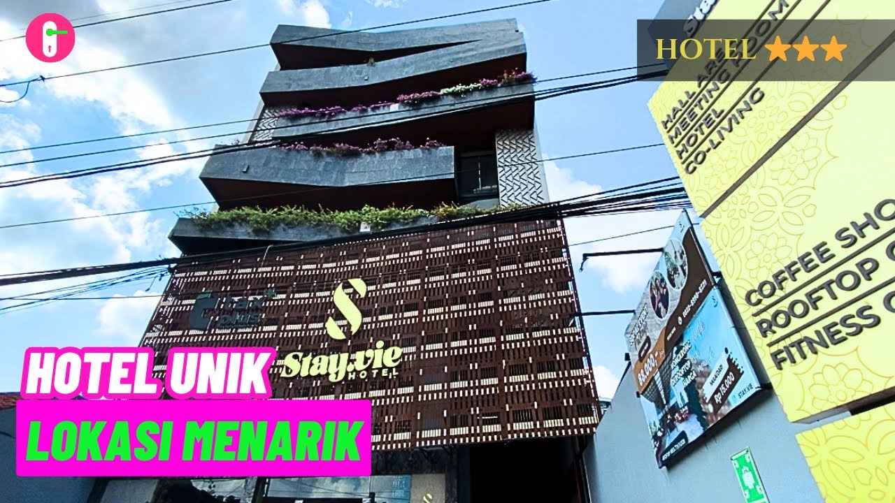 PANTES VIRAL! DEKET AREA NONGKI ANAK MUDA DAN UDAH ADA SMART TV - STAY VIE HOTEL SURABAYA