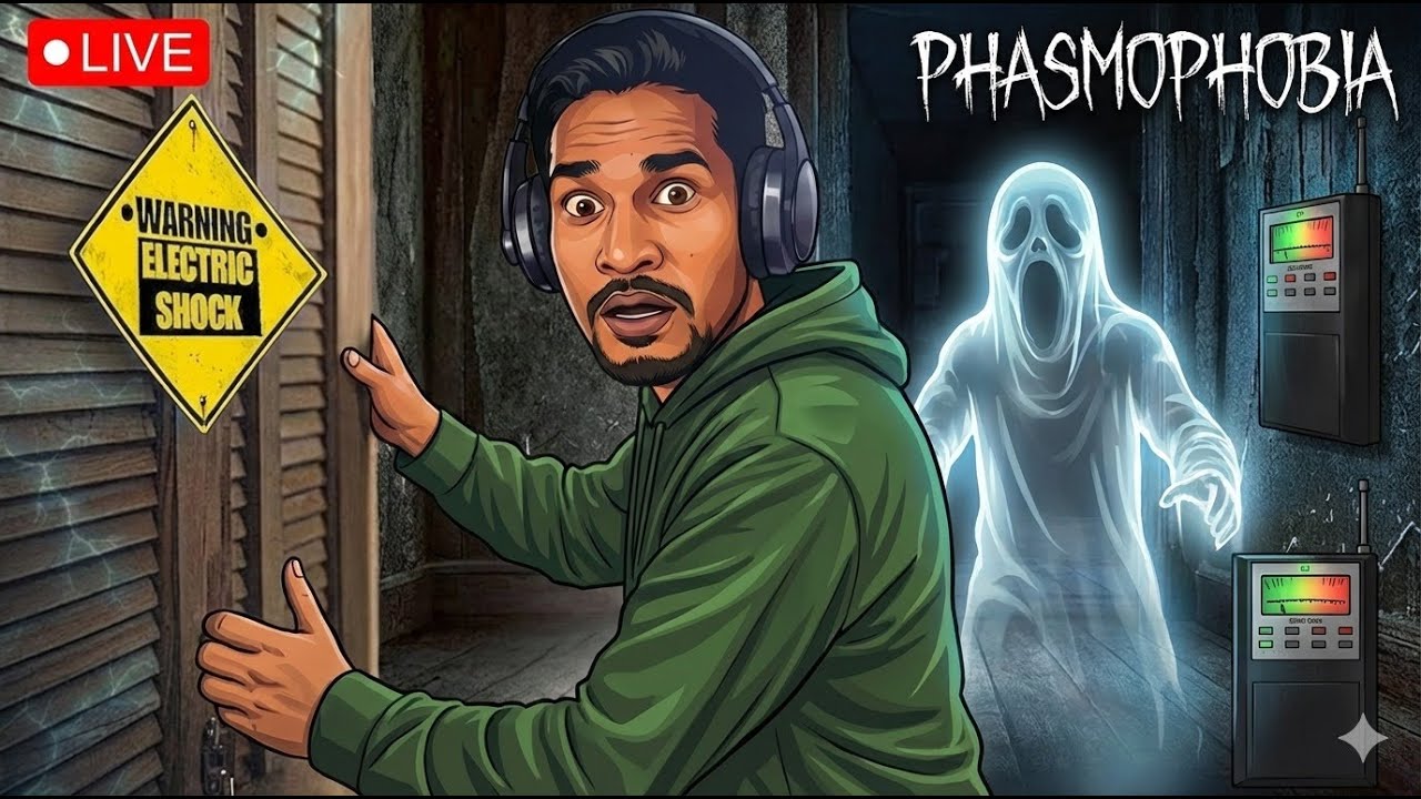 LIVE PHASMOPHOBIA pro gameplay  (Phasmophobia) #gamingcommunity   #ghost  #phasmophobia  #2026