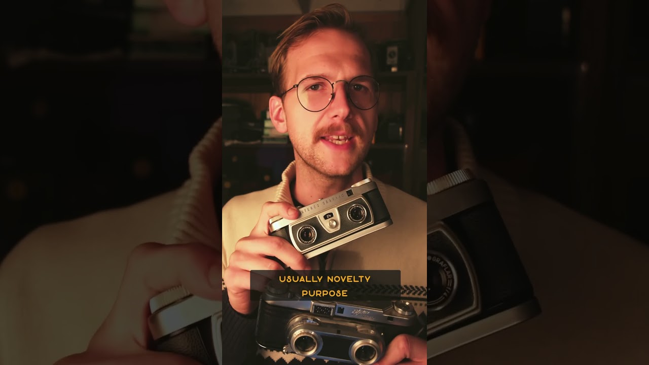 The incredible vintage 3D camera! #analogphotography #filmphotography #vintage