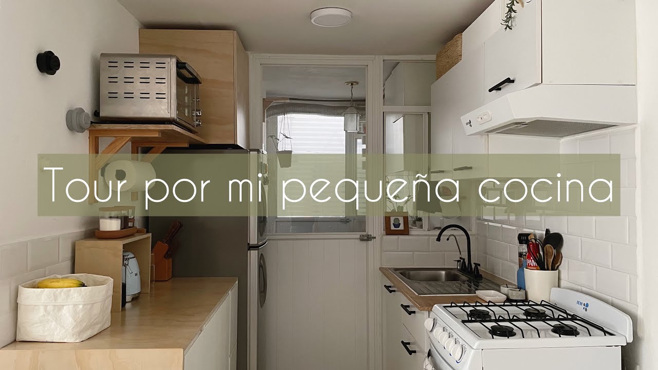 Tour por mi cocina pequeña, les muestro todo, departamento Infonavit
