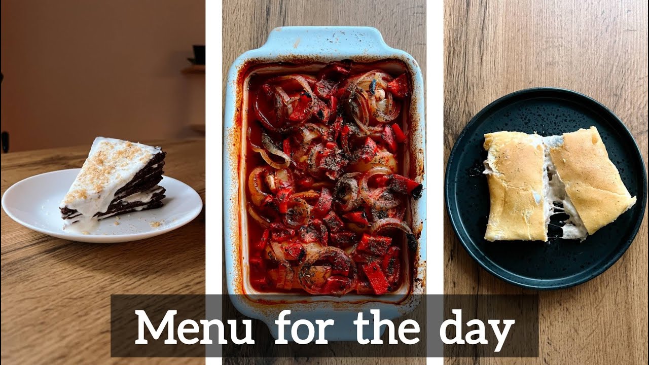 Simple and healthy menu for the day! It's very simple!