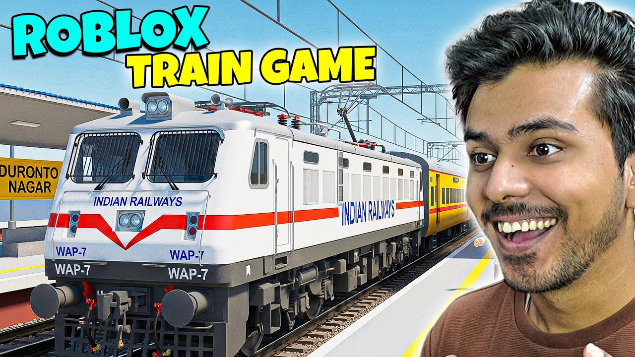 THIS ROBLOX INDIAN TRAIN GAME IS AMAZING | IRSIM