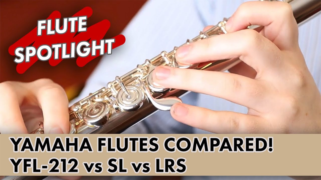 Yamaha YFL-212 Review & Sound Test &mdash; Standard, Silver Lip (SL) & Silver Riser (LRS) Models Compared