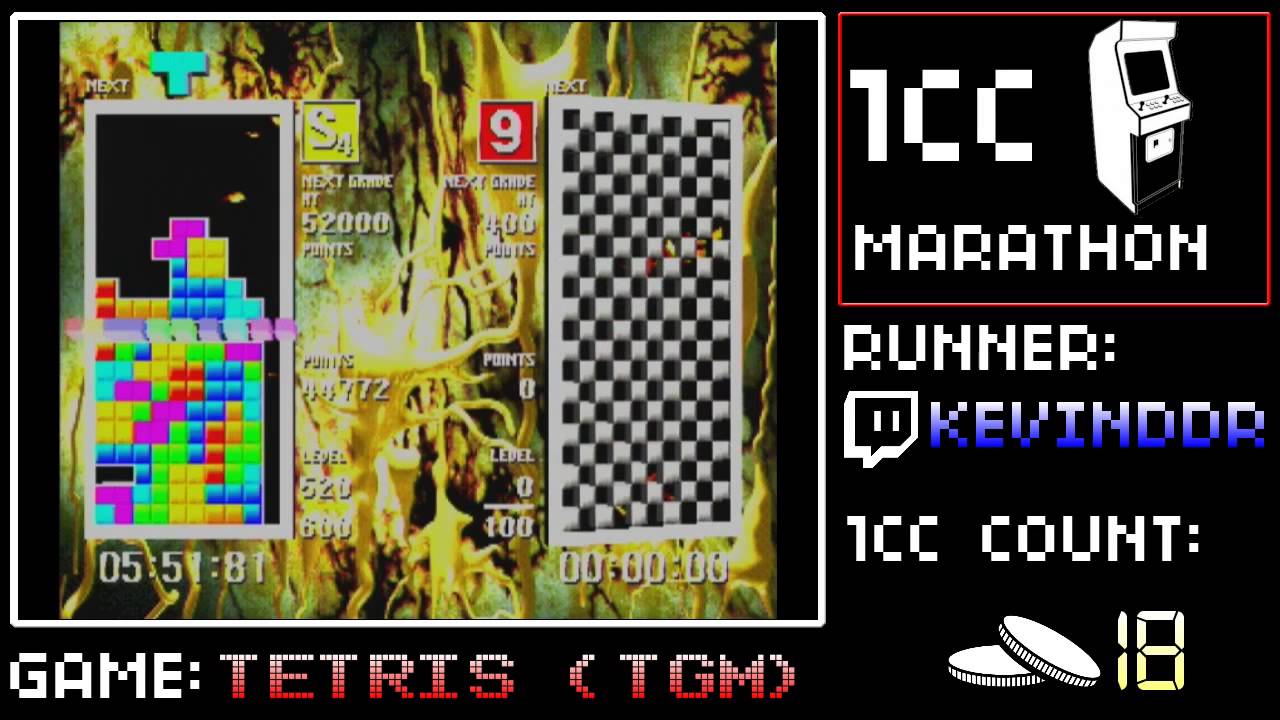 Tetris: The Grand Master by KevinDDR [Arcade] [1CC Marathon]