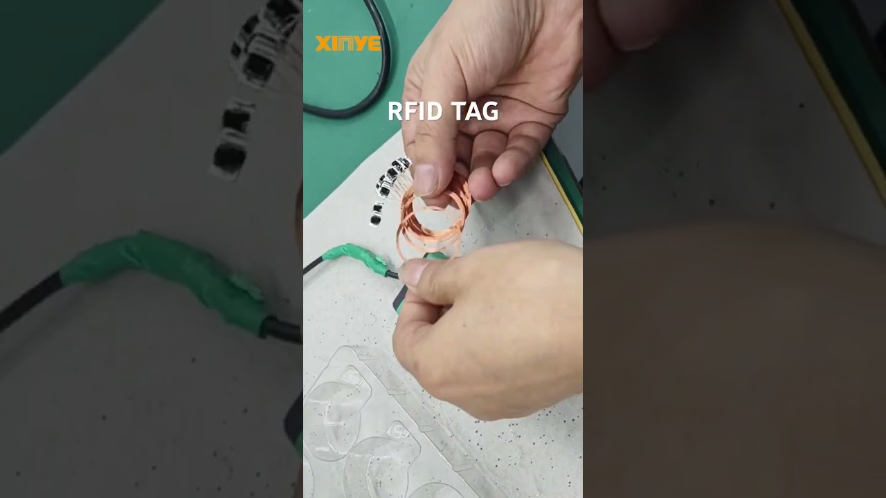 Industrial RFID Tags 125KHZ Pallet Tray Tags Anti Metal ABS RFID Patrol Label LF Assets Manage.