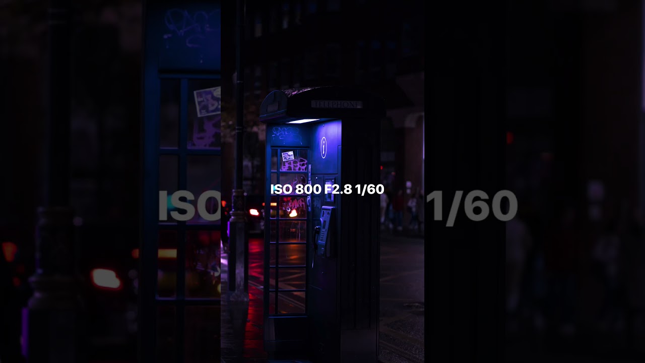 My camera settings for cinematic photography at night #photography #cinematicphotography