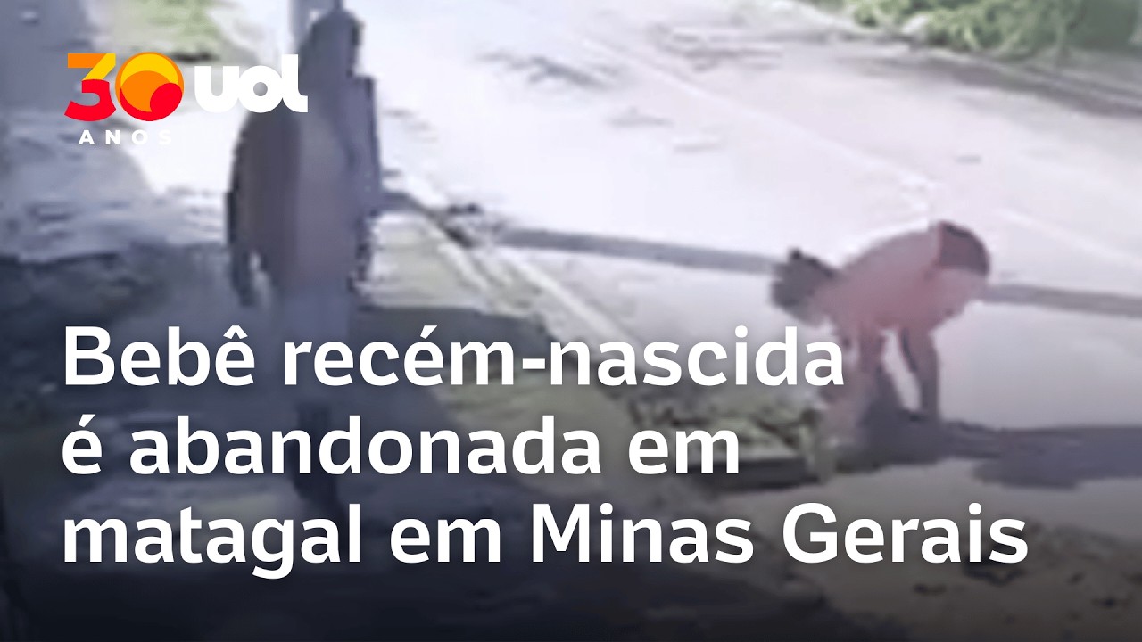 Bebê recém-nascida é abandonada pelos pais em área de matagal em Minas Gerais