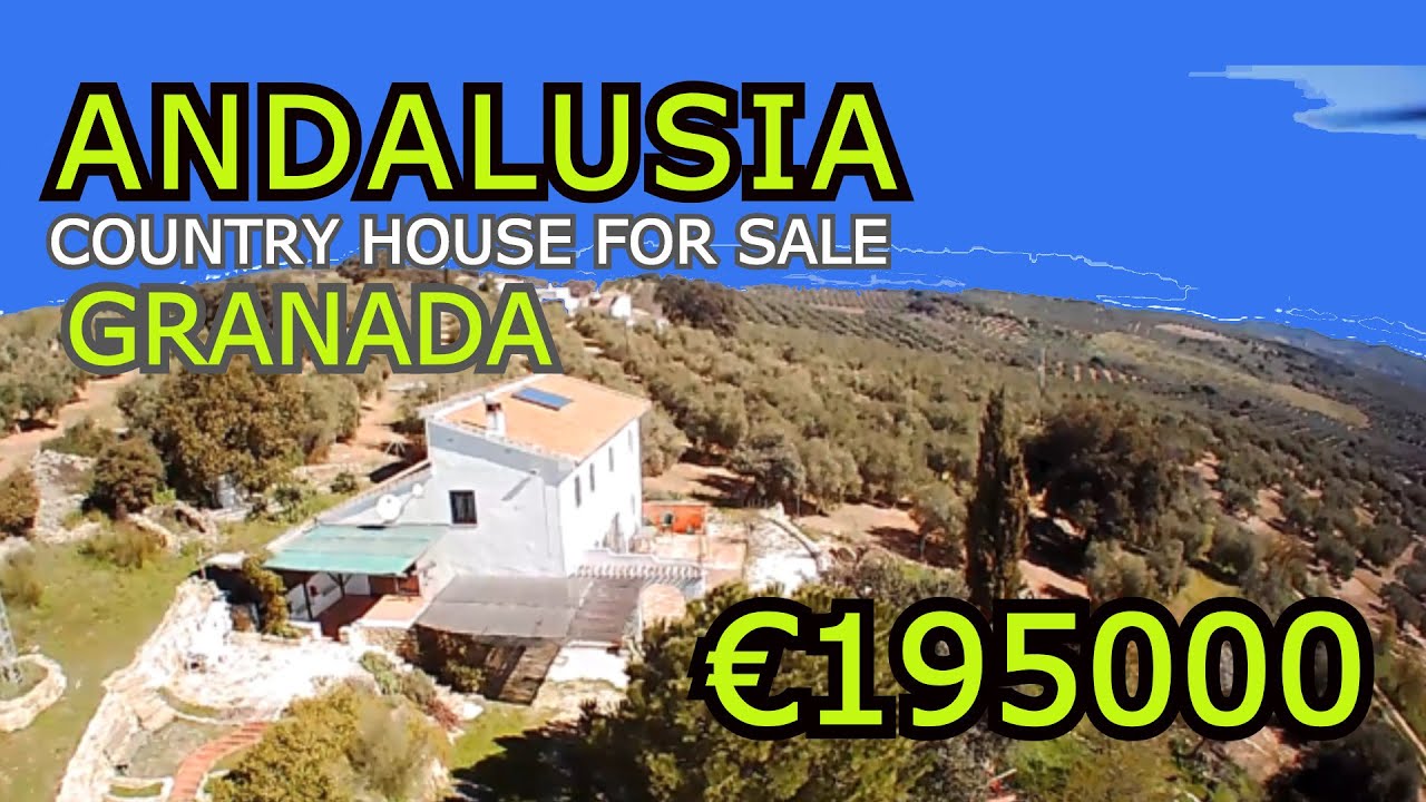 SPANISH PROPERTY FOR SALE | ANDALUCIAN COUNTRY HOUSE for sale in GRANADA ☀️ [HOUSE TOUR]
