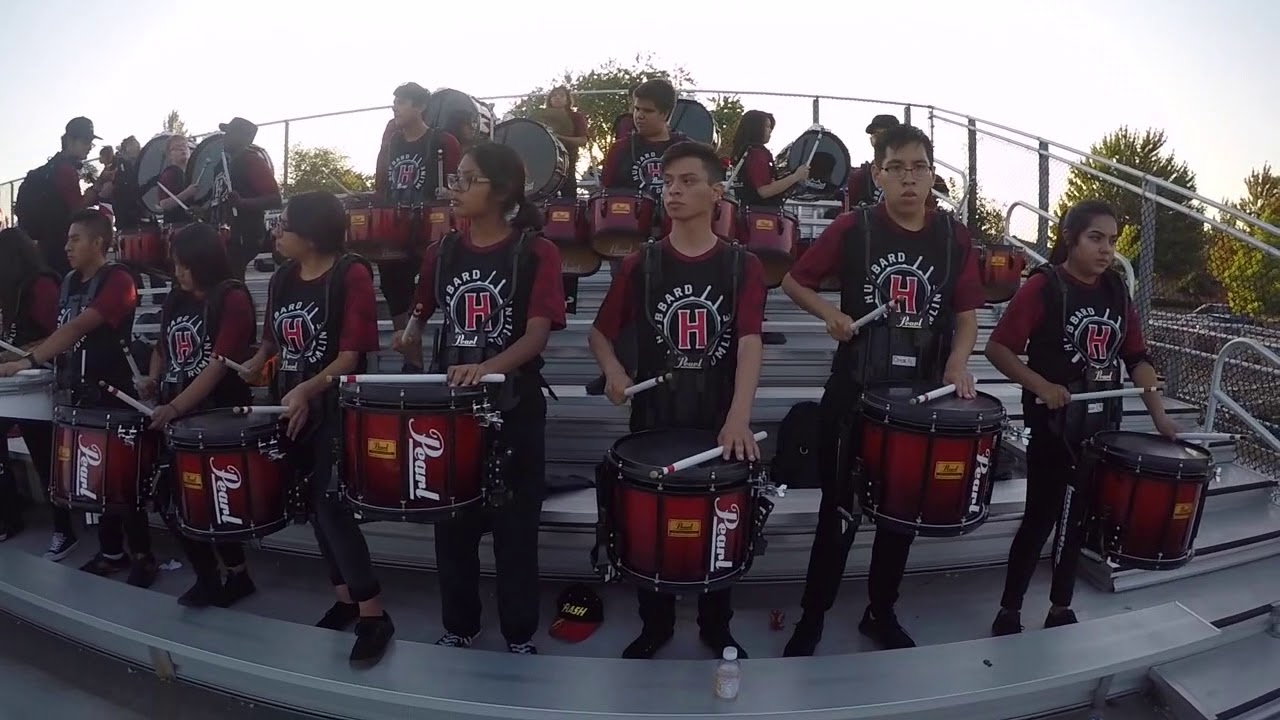 9.15.17 - Hubbard Drumline - Football Game vs. Sarah E. Goode pt.6