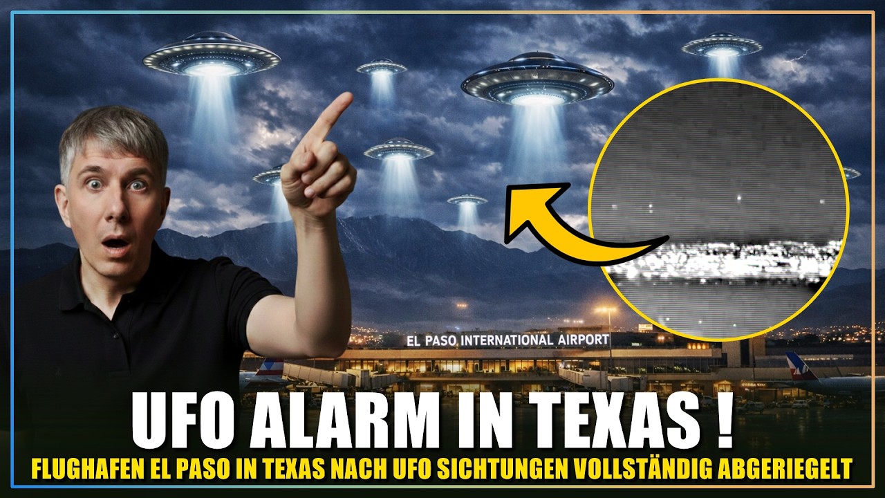 Video zeigt: UFOs über El Paso sind KEINE Ballons oder Drohne !
