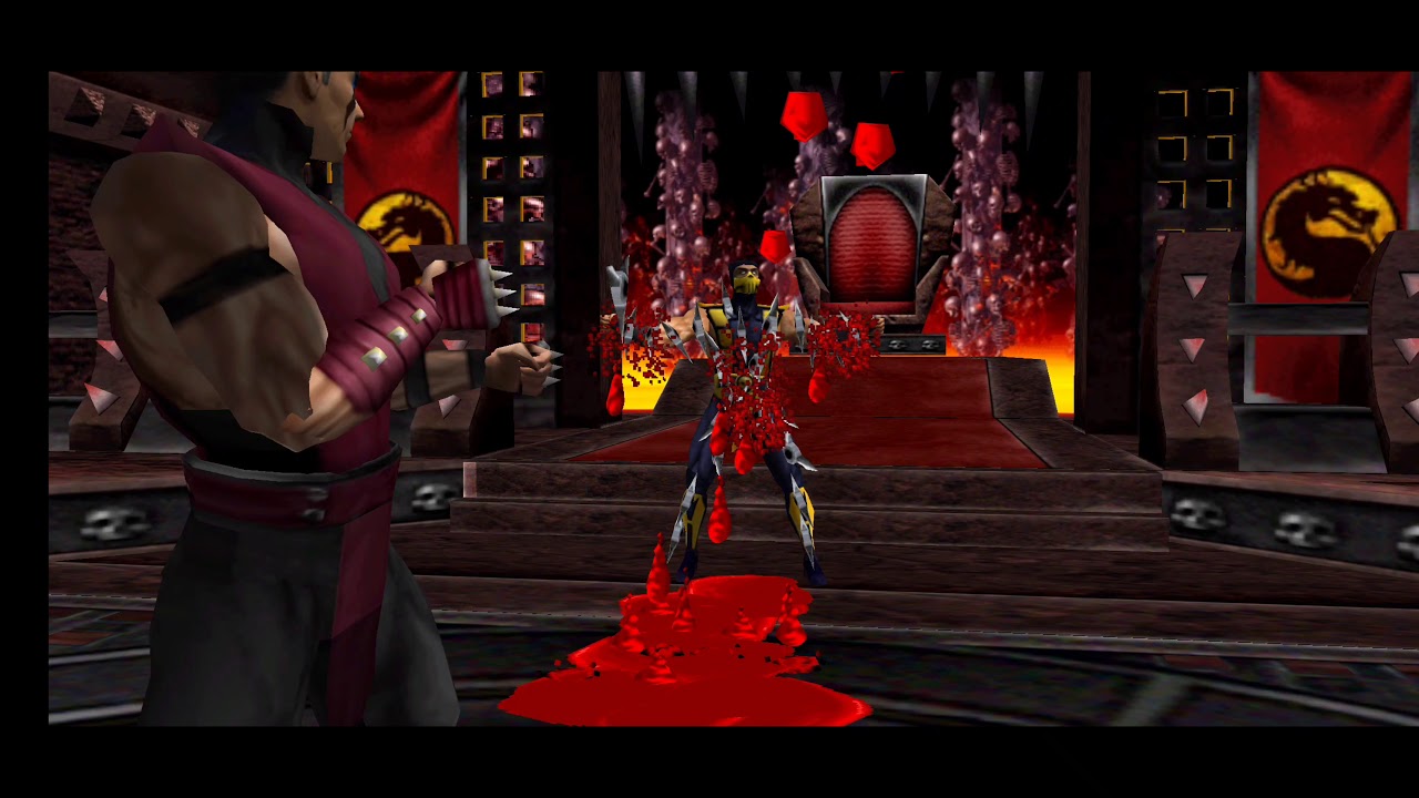Mortal Kombat 4 (Gold Edition) - All Characters Fatalities