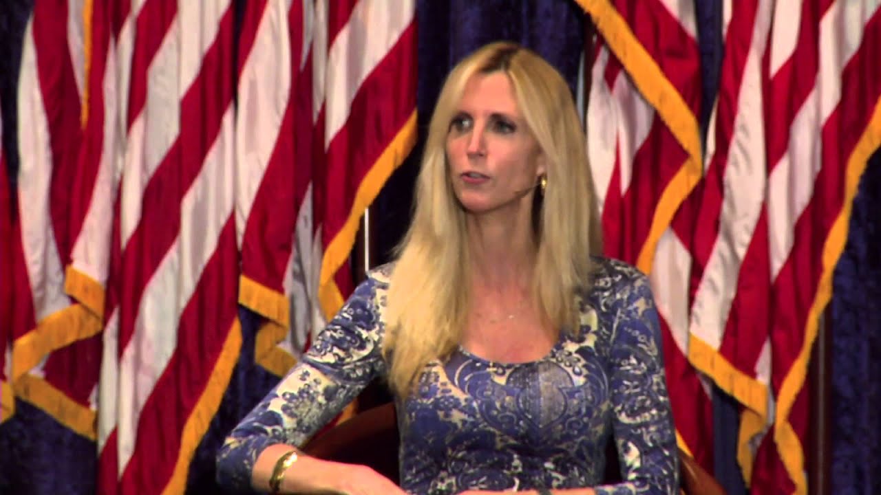Ann Coulter at the Nixon Library