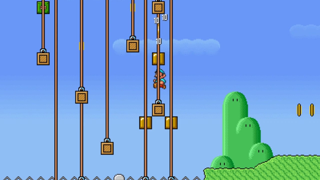 Super Mario Bros. X (SMBX) Custom Level - Sportsfield Madness