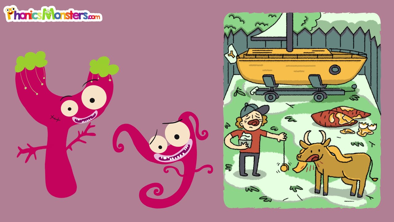 Level 1 - Video 8.4 Sing Yy ~ Phonicsmonsters.com