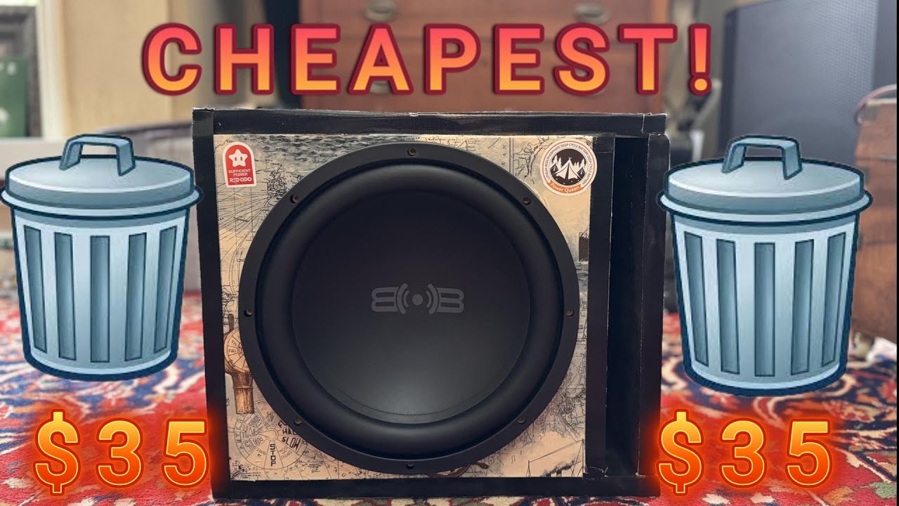 I Bought the CHEAPEST Subwoofer on AMAZON so YOU Don’t Have To! | Belva 12 inch Subwoofer!