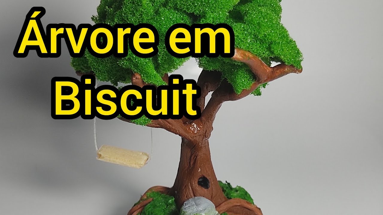 Como fazer uma Árvore de Biscuit ??