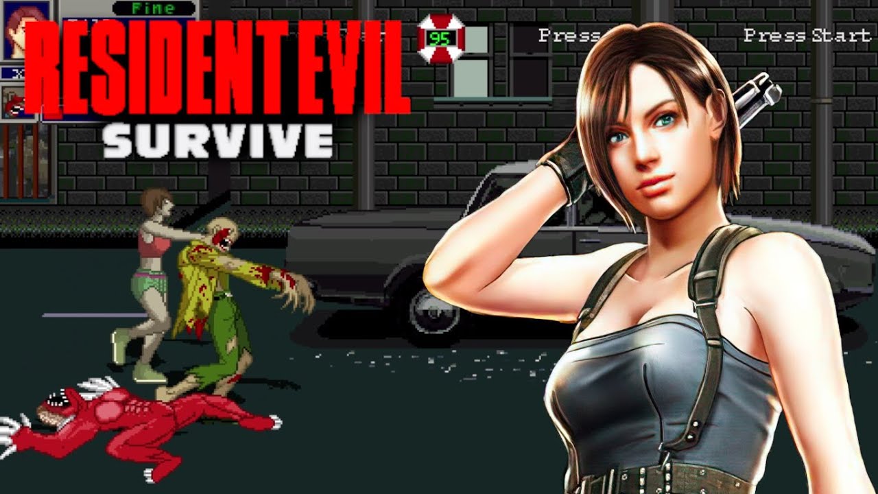 Escape Mode (Jill) | Resident Evil: Survive (Openbor Beat Em Up Game) #jillvalentine #nemesis