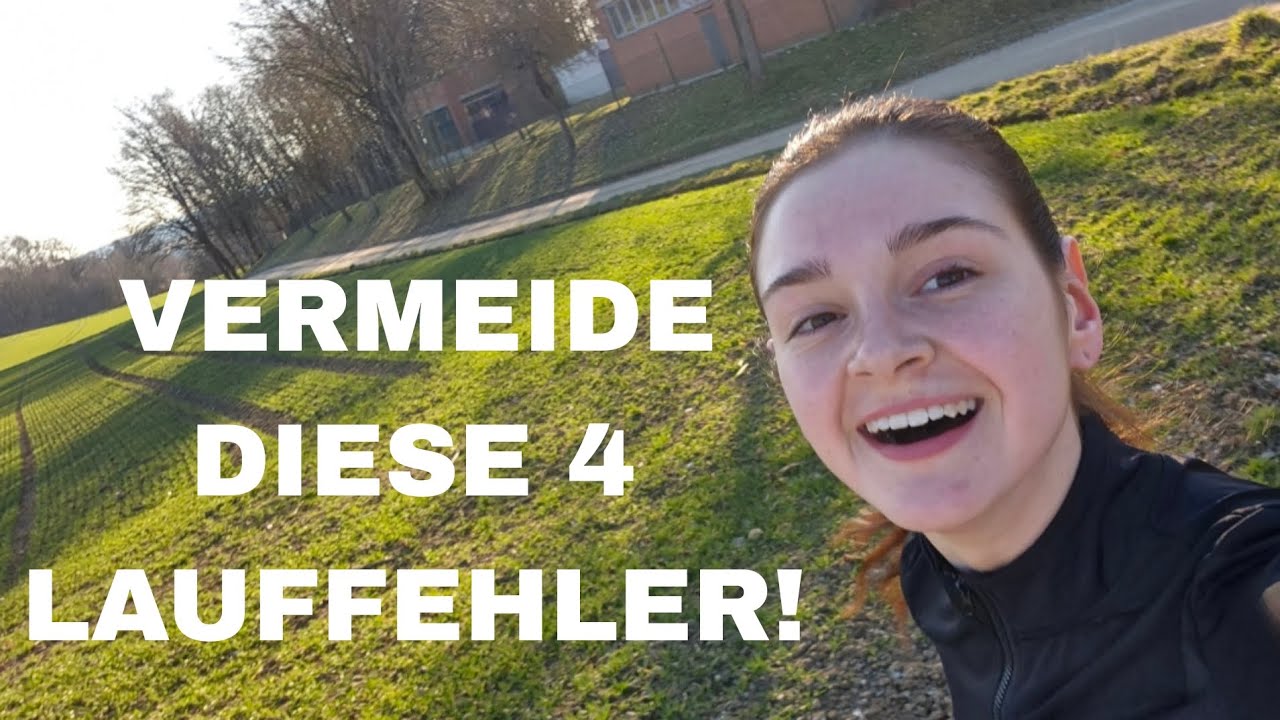 VERMEIDE diese 4 FEHLER beim LAUFEN!