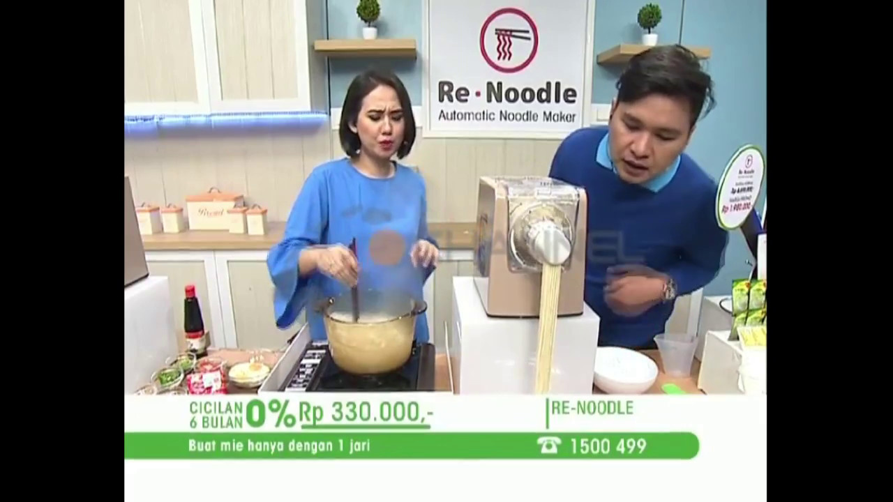 Call us 021-29636296 | Live O'Shop April 2017 Renoodle RN77 Automatic Noodle Maker