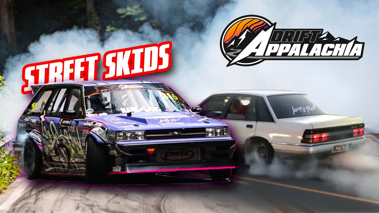 Australian Cars Drifting USA Mountain Roads