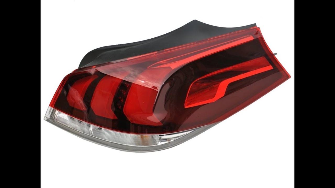 2016 Peugeot 508 sağ arka LED stop proje si