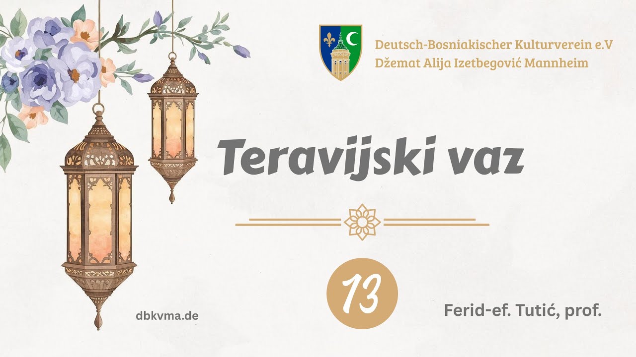 Teravijski vaz #13 - Ferid-ef. Tutić, prof.