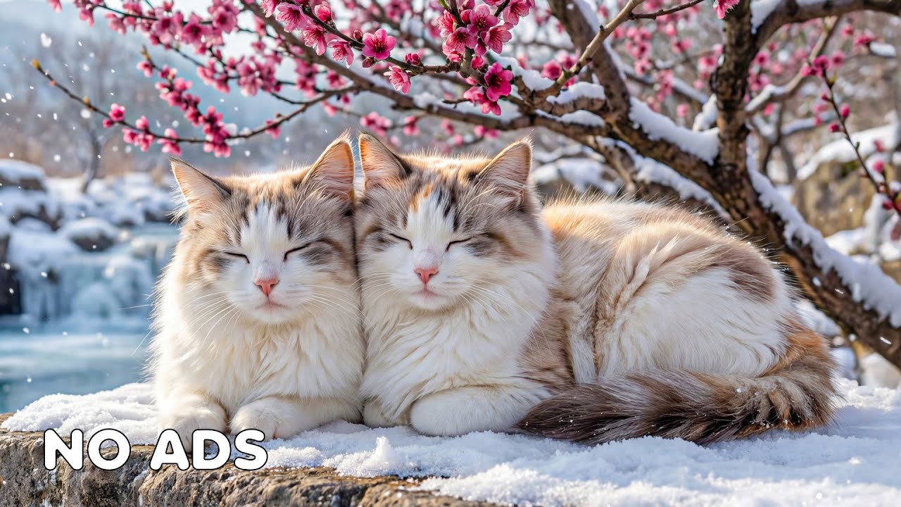 12 часов музыки для глубокого сна кошки🐈 Снятие стресса🎶 Исцеление стресса успокаивающим