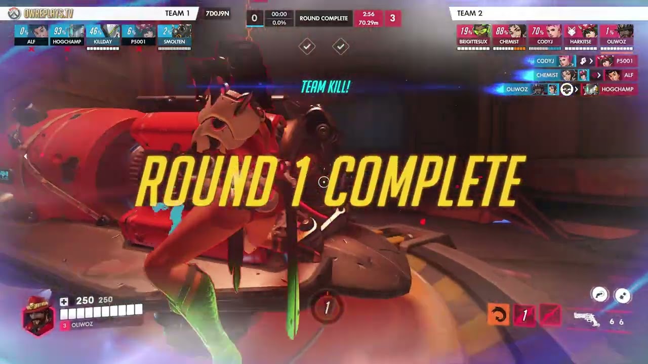 vs Bristol Mental Boomin (Map 3) by OLIWOZ — Overwatch Replay 7D0J9N