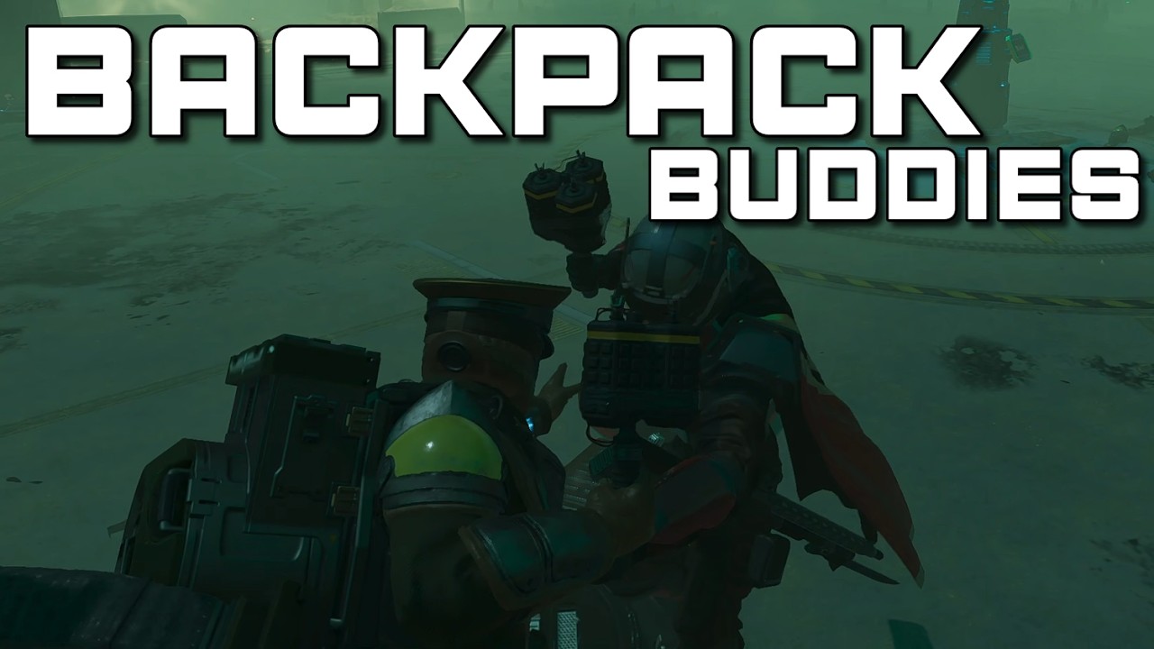 Backpack Buddies Sharing BFGL + CREMATOR! | Helldivers 2