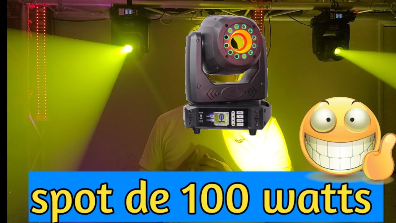 cabezas móviles spot 100 watts