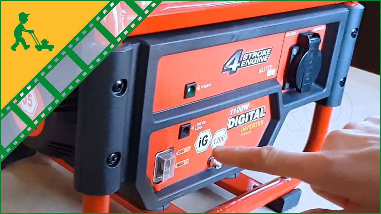 Presentazione e Avviamento del Generatore di corrente inverter GeoTech iG1200 con spiegazione audio