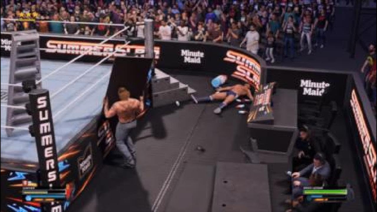 WWE 2K25 LESNAR VS GUNTHER