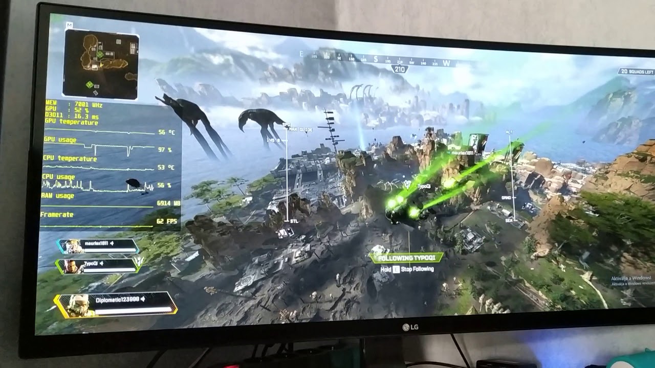 LG 34UC79G-B ultrawide apex legends test 21 9