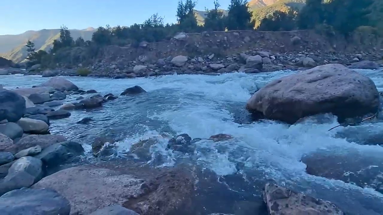 Sonido real de río en la naturaleza  