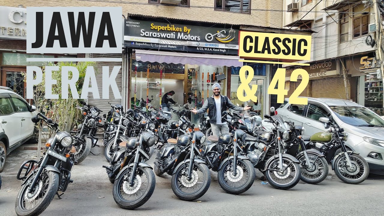 JAWA Perak, Classic & 42 | Better than YEZDI? | Complete Range | Jasneet Singh