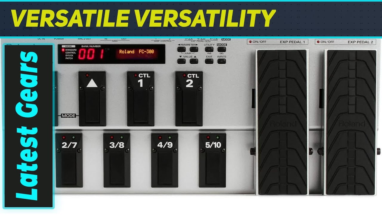 Roland FC-300: лучший ножной MIDI-контроллер