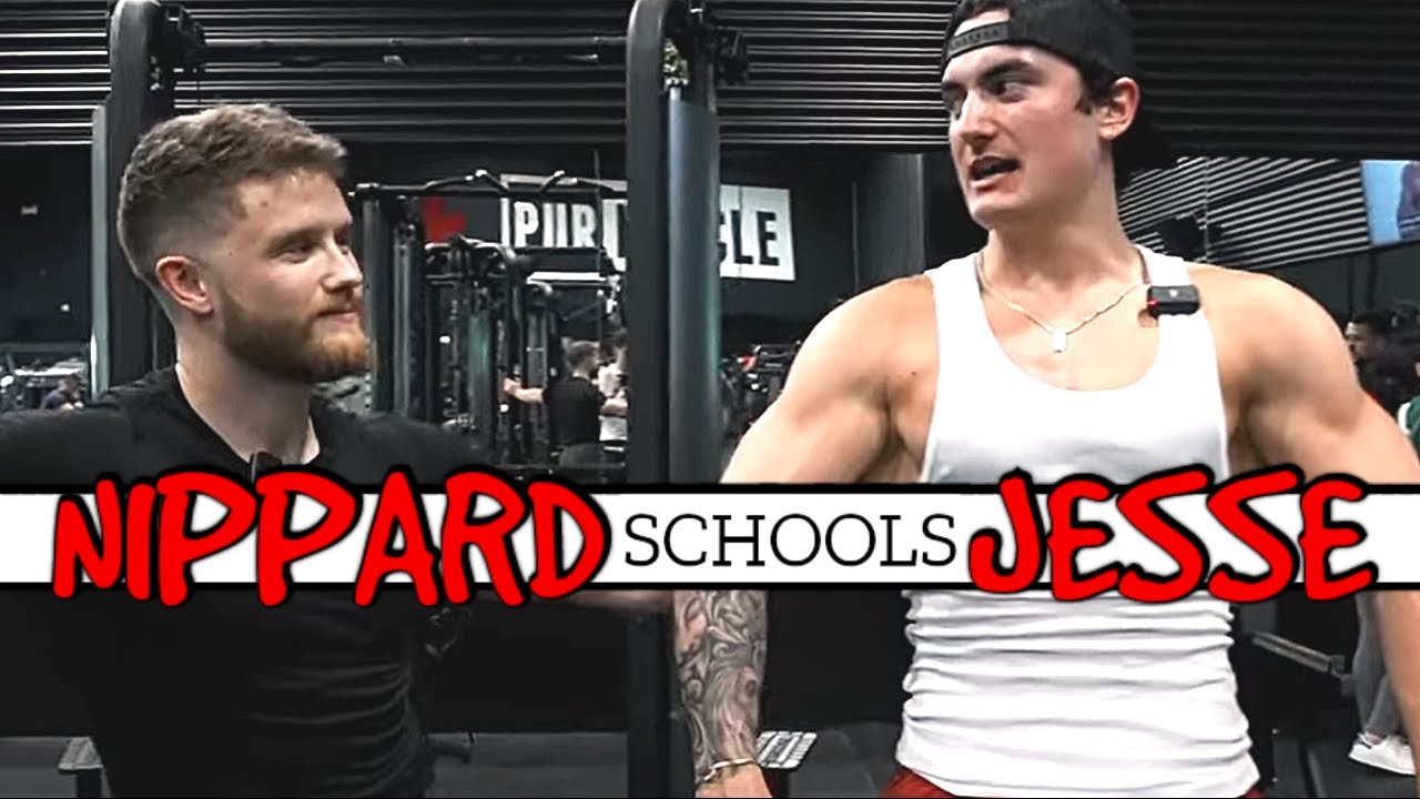 Jeff Nippard Just Schooled Jesse James West