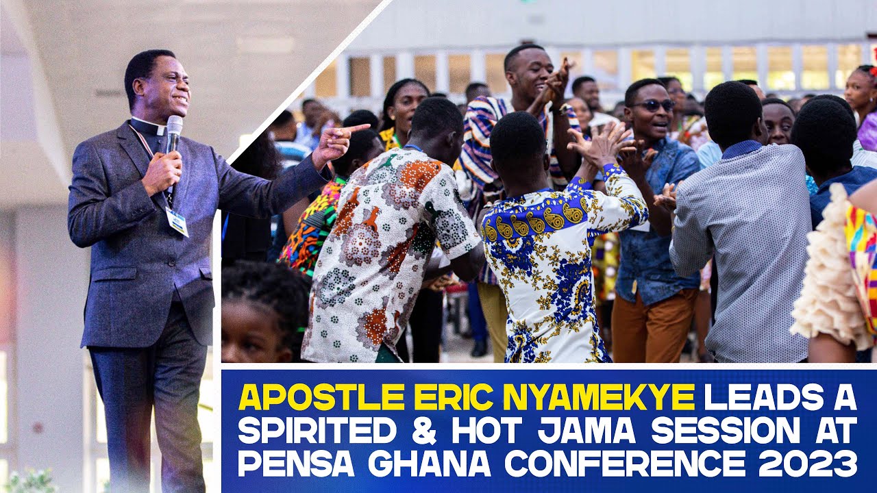 Pentecost Chairman Apostle Eric Nyamekye Leads Hot Jama Session at Pensa Ghana Conference