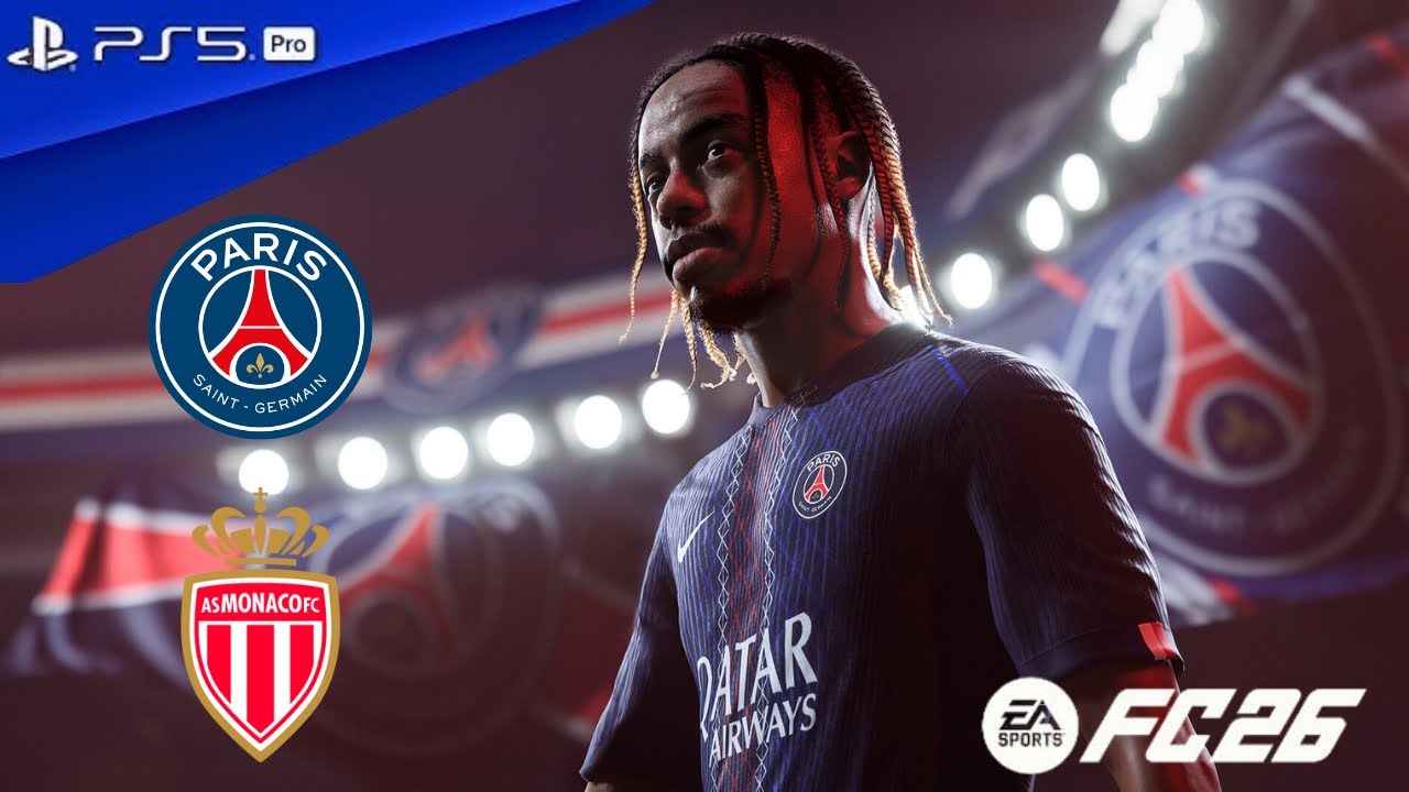 FC 26 - Paris Saint - Germain VS AS Monaco | UEFA Champions League Playoffs - Legg 1 | PS5™ Pro | 4K