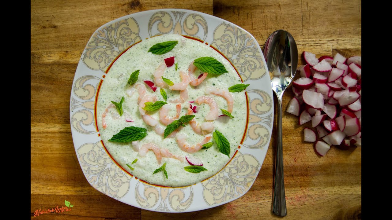 eiskalte Gurkensuppe- Rezept und Anleitung