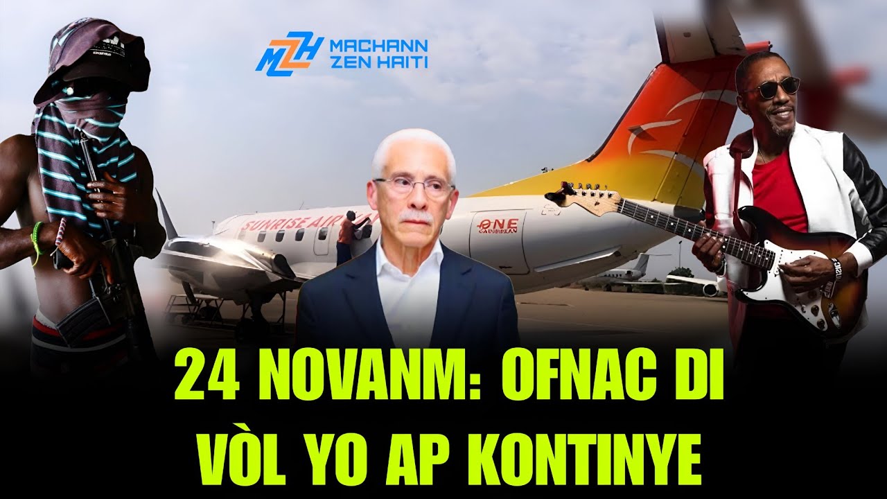 BANDI TIRE SOU AVYON ANKÒ ?.. SUNRISE KANPE TOUT VÒL SOU PÒTOPRENS, OFNAC BAY REPONS || PNH FRAPE FÒ