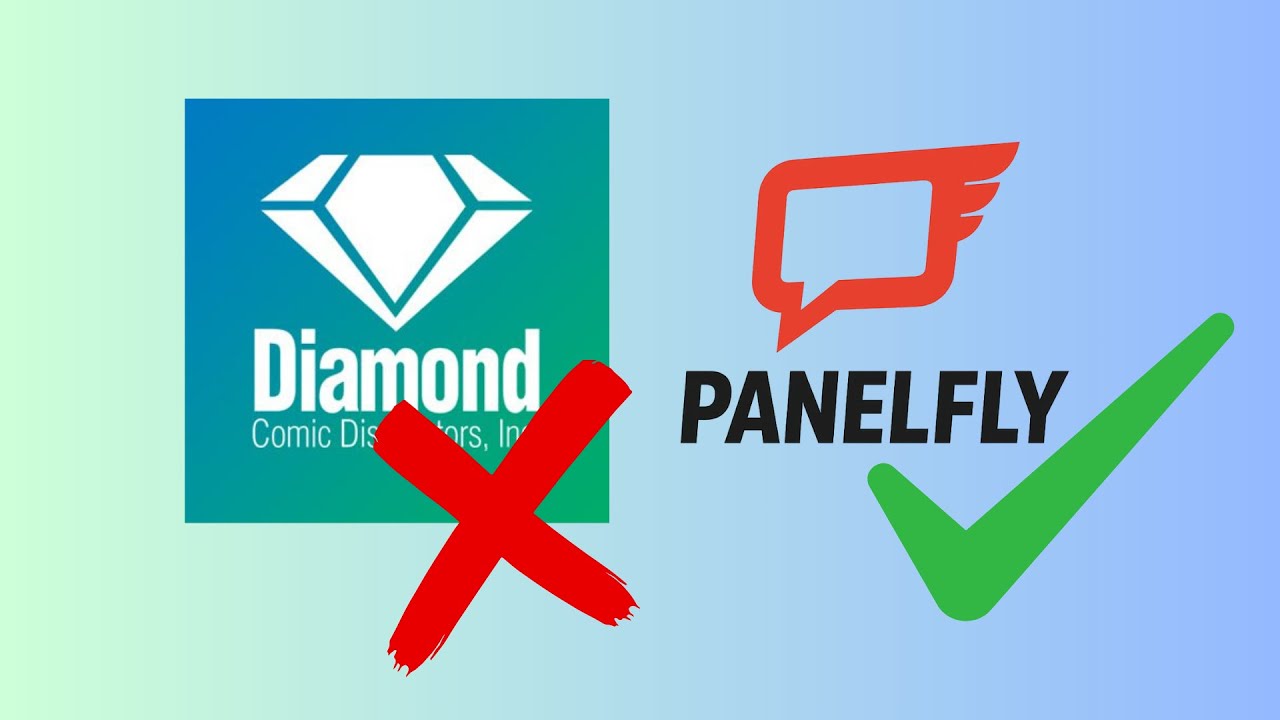 New distributor to change everything for indie & self-published comic creators...PANELFLY vs DIAMOND
