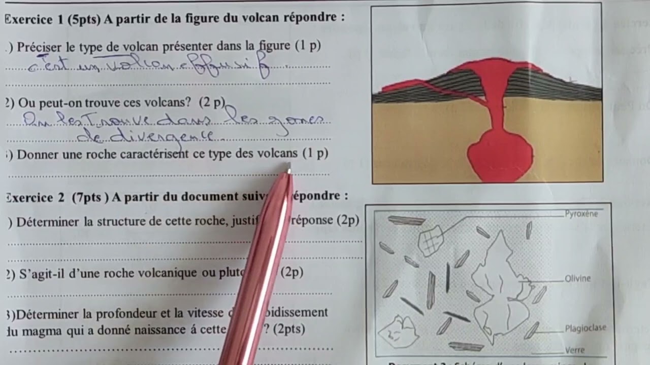 2 contrôles continus N°2 SVT ثانية إعدادي