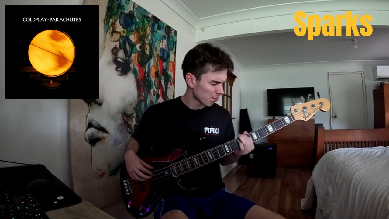 Coldplay - Sparks (Bass Cover)