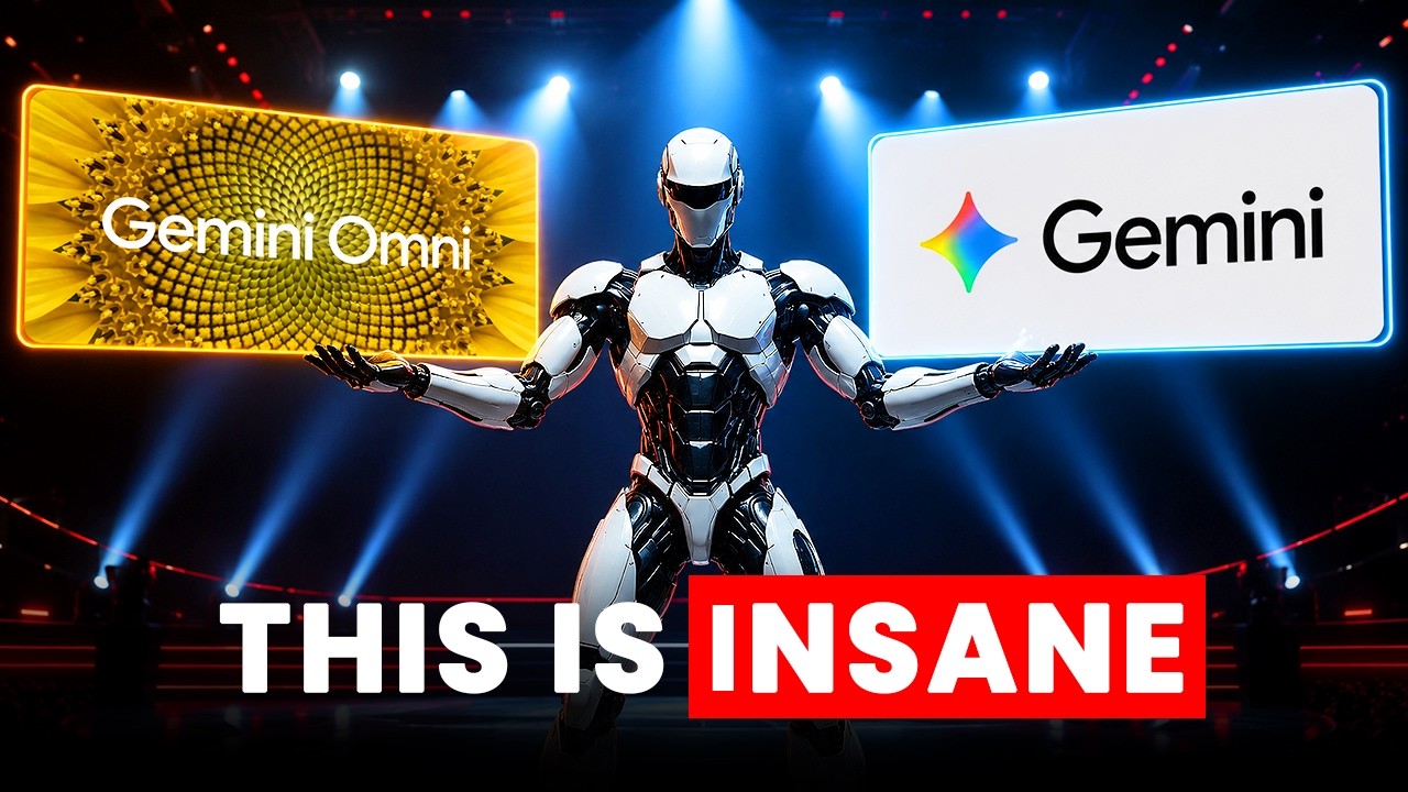 Google преподнесла ОГРОМНЫЙ сюрприз в области ИИ на конференции I/O 2026! Gemini Omni и Spark &mdash; э...