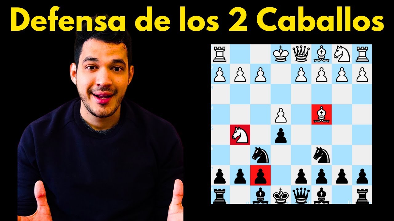 🔥Defensa la de los 2 Caballos🔥: Derrota PARA SIEMPRE a la Apertura Italiana