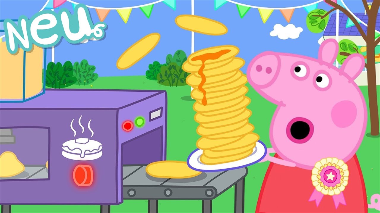 Peppa-Wutz-Geschichten 🥞Das Pfannkuchen-Fest🍓 Videos für Kinder