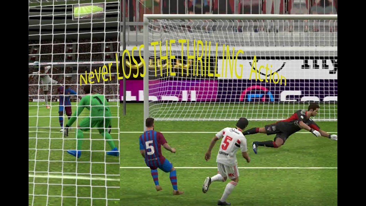 PES GAMEPLAY||FOOTBALL MATCH||RONALDO|MESSI|MBAPE|LA LIGA