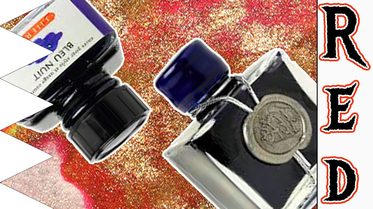J  Herbin  1670 Anniversary    Rouge Hematite Fountain Pen Ink #fountainpenink #fountainpens