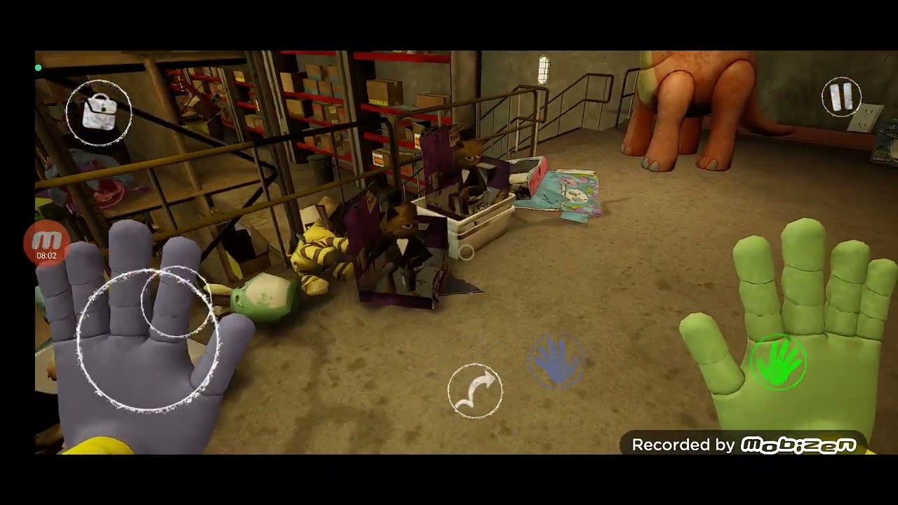 gameplay de Poppy playtime capitulo 2 en celular 